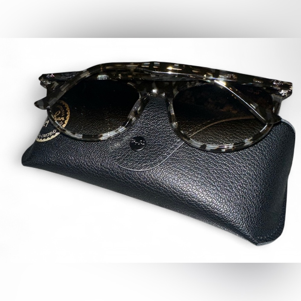 New Ray-Ban Sunglasses Aviator Havana RB2215 with Case - Picture 7 of 9